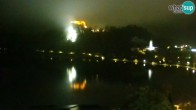 Archiv Foto Webcam Blick auf den Bleder See in Slowenien 01:00