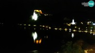 Archiv Foto Webcam Blick auf den Bleder See in Slowenien 03:00