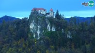 Archiv Foto Webcam Blick auf den Bleder See in Slowenien 05:00