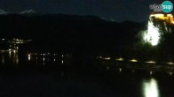 Archived image Webcam View of Lake Bled - Slovenia 17:00
