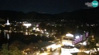 Archived image Webcam View of Lake Bled - Slovenia 19:00