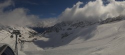 Archived image Webcam Rettenbach Glacier Sölden 09:00