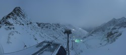 Archiv Foto Webcam Schwarze Schneid / Rettenbachgletscher 23:00