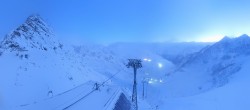 Archiv Foto Webcam Schwarze Schneid / Rettenbachgletscher 05:00