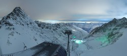 Archiv Foto Webcam Schwarze Schneid / Rettenbachgletscher 23:00