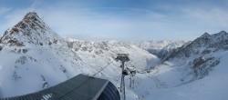 Archiv Foto Webcam Schwarze Schneid / Rettenbachgletscher 11:00