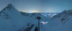 Archiv Foto Webcam Schwarze Schneid / Rettenbachgletscher 23:00