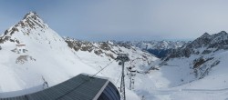 Archiv Foto Webcam Schwarze Schneid / Rettenbachgletscher 09:00