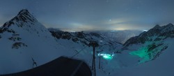 Archived image Webcam Rettenbach Glacier Sölden 23:00