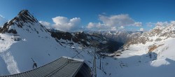 Archiv Foto Webcam Schwarze Schneid / Rettenbachgletscher 17:00