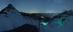 Archiv Foto Webcam Schwarze Schneid / Rettenbachgletscher 23:00