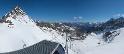 Archiv Foto Webcam Schwarze Schneid / Rettenbachgletscher 09:00