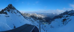 Archiv Foto Webcam Schwarze Schneid / Rettenbachgletscher 01:00