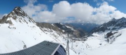 Archiv Foto Webcam Schwarze Schneid / Rettenbachgletscher 09:00