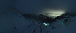 Archived image Webcam Rettenbach Glacier Sölden 01:00