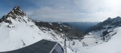 Archiv Foto Webcam Schwarze Schneid / Rettenbachgletscher 07:00