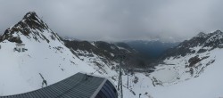 Archiv Foto Webcam Schwarze Schneid / Rettenbachgletscher 09:00