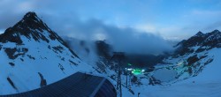 Archiv Foto Webcam Schwarze Schneid / Rettenbachgletscher 01:00