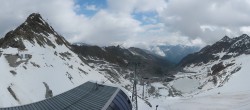 Archiv Foto Webcam Schwarze Schneid / Rettenbachgletscher 09:00