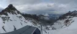 Archiv Foto Webcam Schwarze Schneid / Rettenbachgletscher 17:00