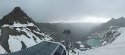 Archiv Foto Webcam Schwarze Schneid / Rettenbachgletscher 13:00