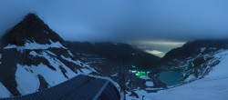Archiv Foto Webcam Schwarze Schneid / Rettenbachgletscher 01:00
