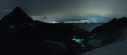 Archived image Webcam Rettenbach Glacier Sölden 01:00