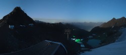 Archiv Foto Webcam Schwarze Schneid / Rettenbachgletscher 23:00