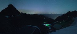 Archiv Foto Webcam Schwarze Schneid / Rettenbachgletscher 01:00