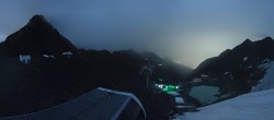 Archiv Foto Webcam Schwarze Schneid / Rettenbachgletscher 23:00