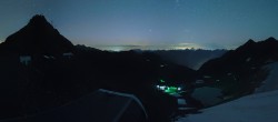 Archiv Foto Webcam Schwarze Schneid / Rettenbachgletscher 01:00