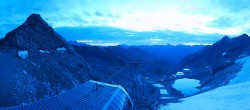 Archiv Foto Webcam Schwarze Schneid / Rettenbachgletscher 03:00