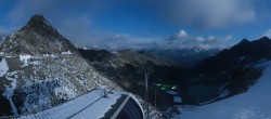 Archiv Foto Webcam Schwarze Schneid / Rettenbachgletscher 23:00