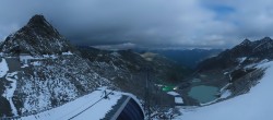 Archiv Foto Webcam Schwarze Schneid / Rettenbachgletscher 01:00