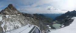 Archiv Foto Webcam Schwarze Schneid / Rettenbachgletscher 07:00