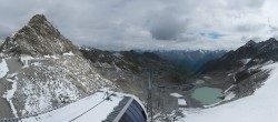 Archiv Foto Webcam Schwarze Schneid / Rettenbachgletscher 09:00