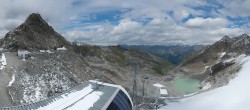 Archiv Foto Webcam Schwarze Schneid / Rettenbachgletscher 13:00