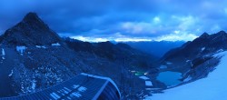 Archiv Foto Webcam Schwarze Schneid / Rettenbachgletscher 03:00