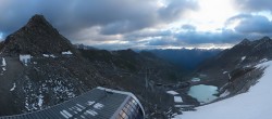 Archiv Foto Webcam Schwarze Schneid / Rettenbachgletscher 05:00