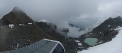 Archiv Foto Webcam Schwarze Schneid / Rettenbachgletscher 15:00