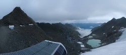 Archiv Foto Webcam Schwarze Schneid / Rettenbachgletscher 05:00