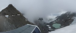 Archiv Foto Webcam Schwarze Schneid / Rettenbachgletscher 11:00