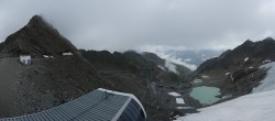 Archiv Foto Webcam Schwarze Schneid / Rettenbachgletscher 13:00