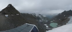 Archiv Foto Webcam Schwarze Schneid / Rettenbachgletscher 15:00