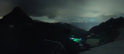 Archiv Foto Webcam Schwarze Schneid / Rettenbachgletscher 23:00