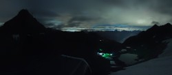 Archiv Foto Webcam Schwarze Schneid / Rettenbachgletscher 23:00