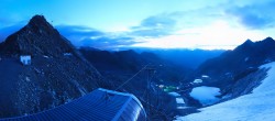 Archiv Foto Webcam Schwarze Schneid / Rettenbachgletscher 03:00