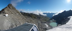 Archiv Foto Webcam Schwarze Schneid / Rettenbachgletscher 07:00