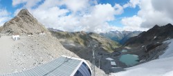 Archiv Foto Webcam Schwarze Schneid / Rettenbachgletscher 11:00