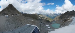 Archiv Foto Webcam Schwarze Schneid / Rettenbachgletscher 13:00